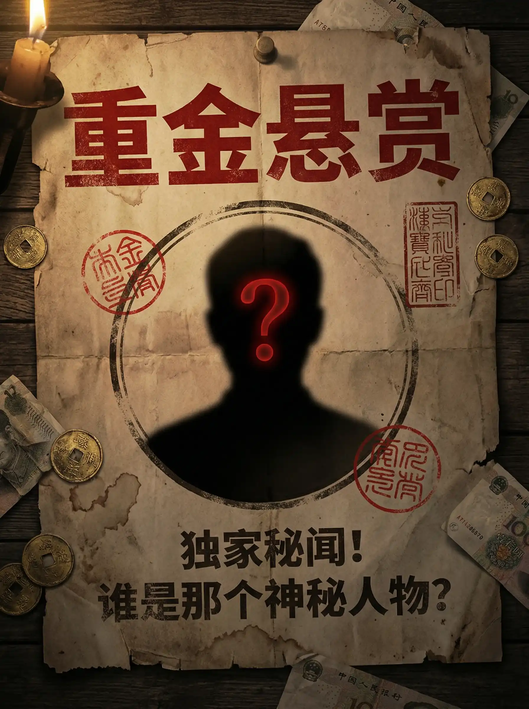 金漫天堂 - 重金悬赏线索征集令